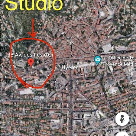 Charmant Studio Hyeres Exterior photo