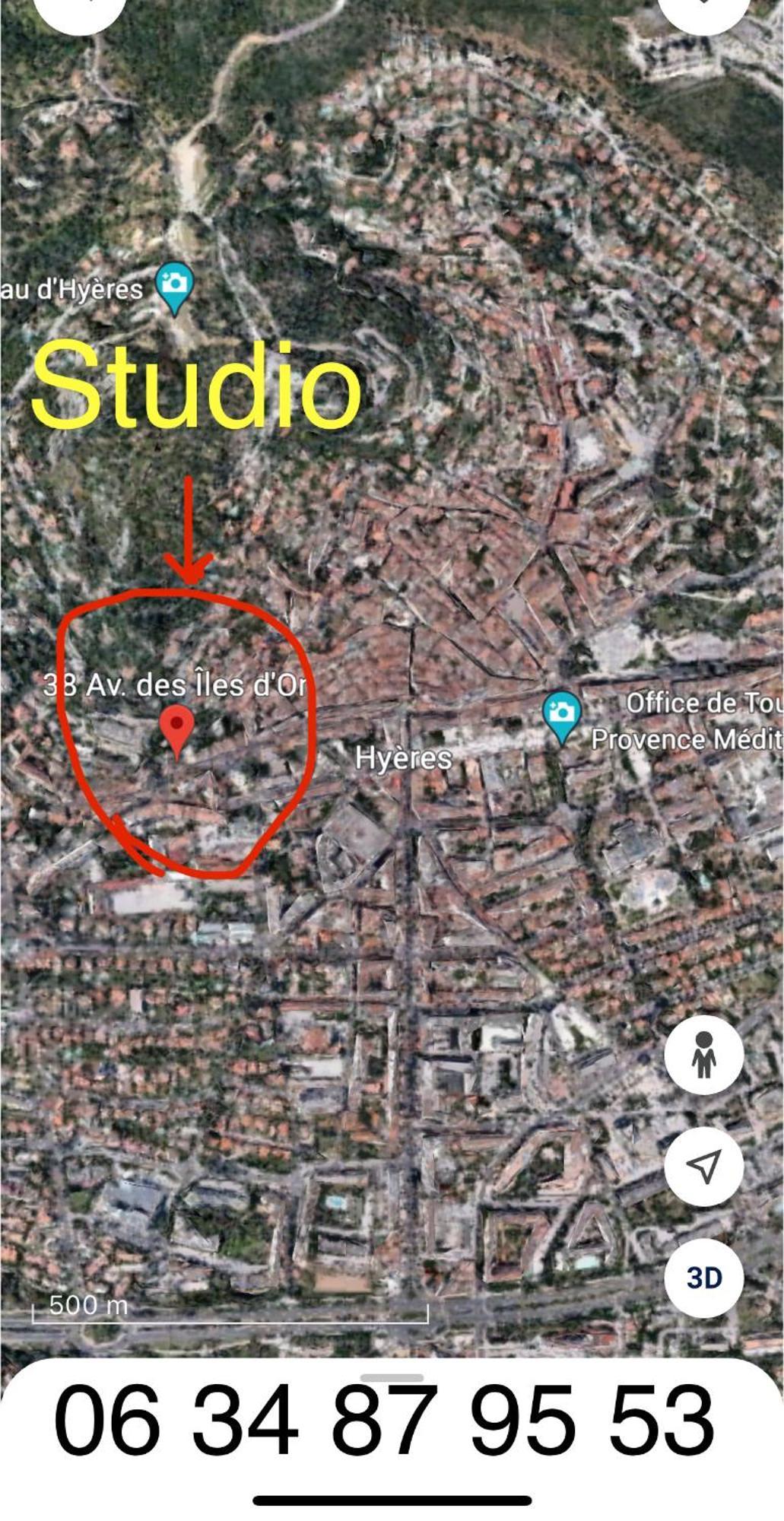 Charmant Studio Hyeres Exterior photo